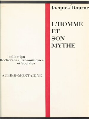 cover image of L'homme et son mythe